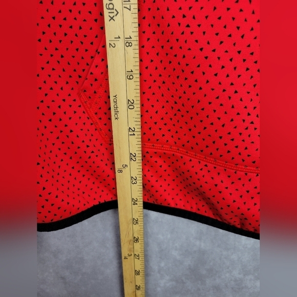 NIKE THERMA-FIT SWOOSH PULLOVER HOODIE RED WOMEN'S SIZE M - Picture 6 of 9
